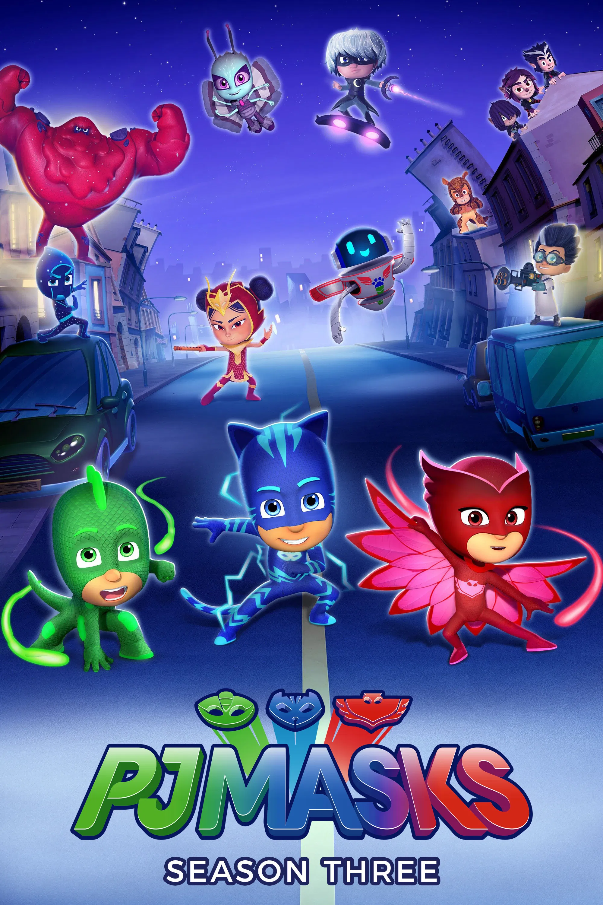 PJ Masks Season 3 พีเจมาสก์ ปี 3 ตอนที่ 1-26 พากย์ไทย